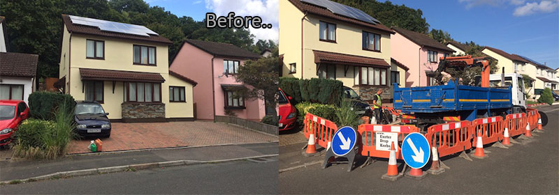 Exeter Drop Kerbs Installation in Newton Abbot Tarmac Installation Dropped Kerb