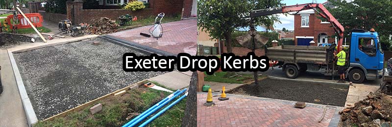 Exeter Dropped Kerb Contractors in Exeter