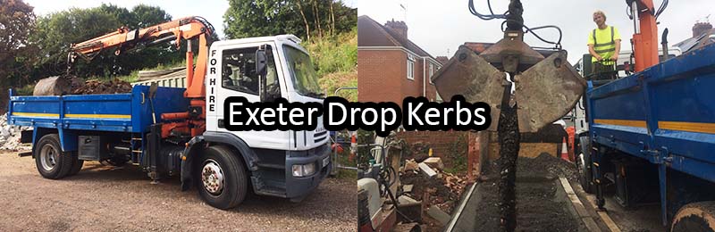 ExeterDrop Kerbs Contractors Installing in Exeter